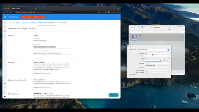 Getting started with Couchdrop's cloud SFTP server смотреть онлайн
