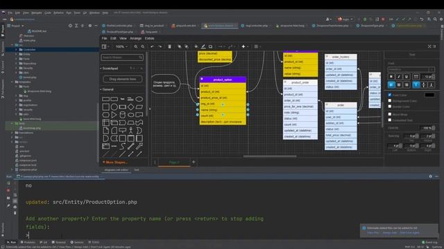 Уроки по Symfony 5, Уроки по PHP 8, свой Alixpress, часть 10 опции товаров и характеристики товара смотреть онлайн