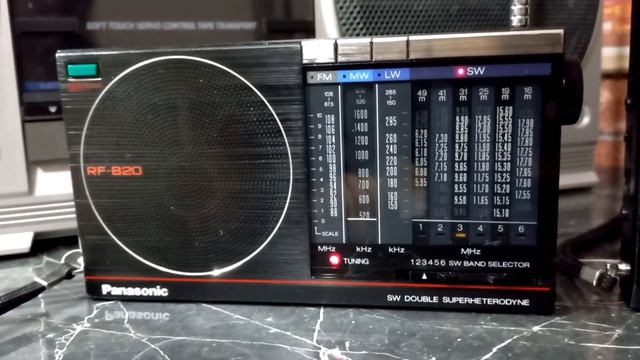 National RF-B60 Panasonic RF-B20 Shortwave Performance смотреть онлайн