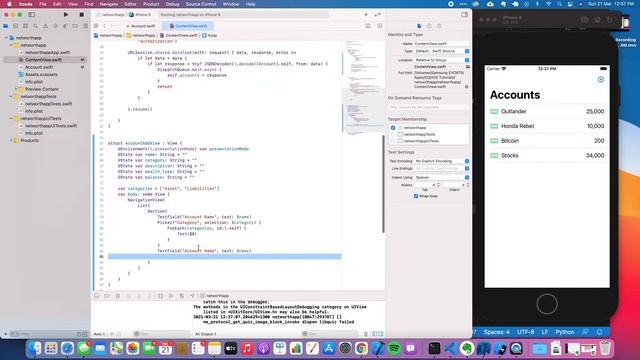 How to Develop an IOS App with a django Backend - Form Submission in Swift (Part 5) смотреть онлайн
