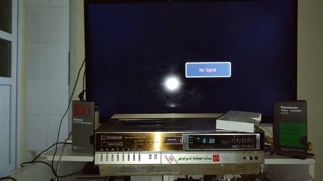 VHS Vcr National NV-7500EM PLAY On PAL/SECAM/MESECAM/NTSC