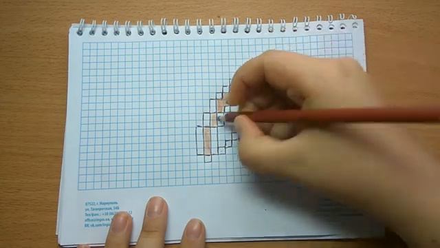 Как нарисовать лук по клеточкам из игры Minecraft смотреть онлайн