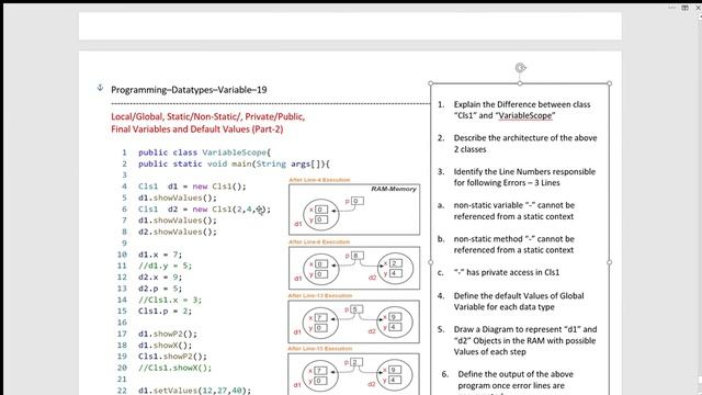 BIT-Sem-1 (Programming-Java) Lesson-3 (Data-Types and Variables) [ Part-15] смотреть онлайн