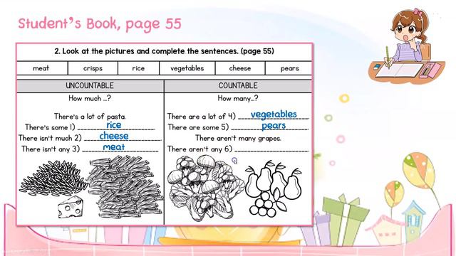CEFR Year 5 | Module 5: Food and Health | Student's Book Page 55 (HD) смотреть онлайн
