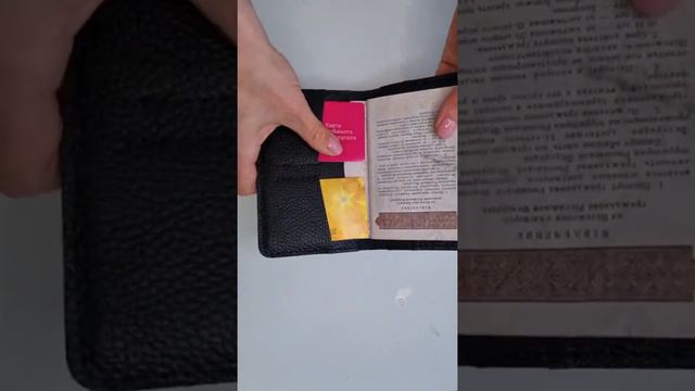 Обзор на обложку из натуральной кожи с отсеками для карт смотреть онлайн