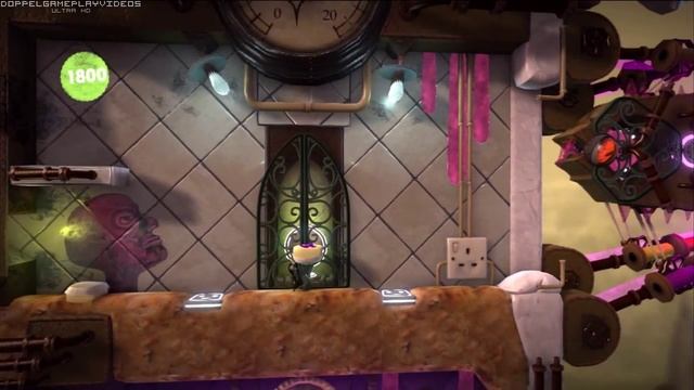LittleBigPlanet 2 Walkthrough #11 - Victoria's Lab - Kling Klong + Extro [ACED] смотреть онлайн