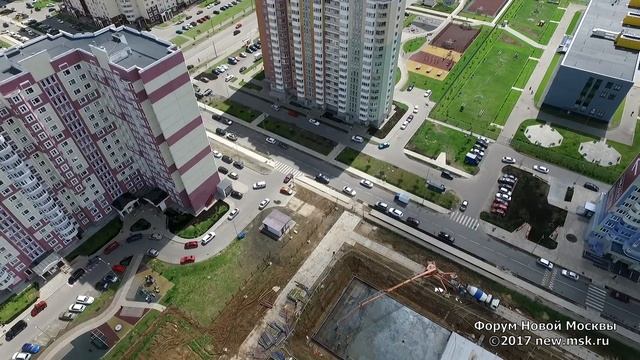 Новые Ватутинки. Микрорайон центральный. 07.06.2017 смотреть онлайн