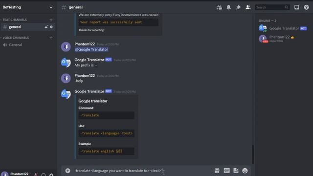 Discord translator bot смотреть онлайн