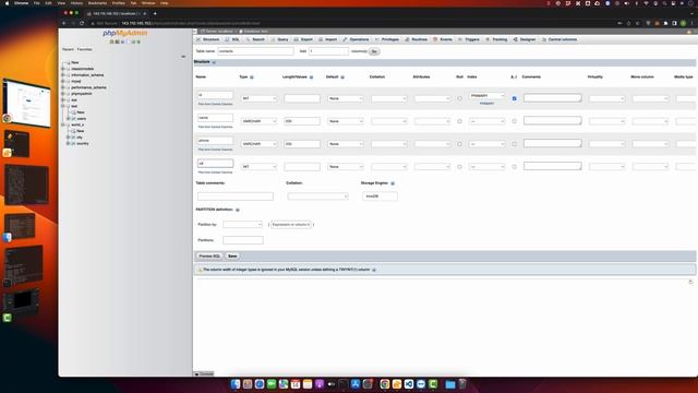 How to create tables in phpMyAdmin? смотреть онлайн