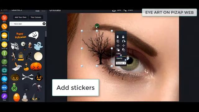piZap's Quick Photo Editing Tutorial: Eye Art on piZap Web смотреть онлайн