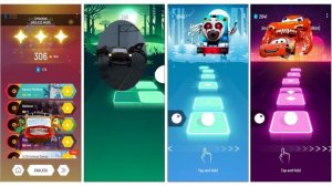 Bus Eater Vs Car Eater Vs Thomas Train exe Vs Lightning Mcqueen Eater | Tiles Hop EDM Rush