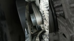 Стук шум в двигателе Тойота Королла 150 / Toyota Corolla 150 Замена обгонной муфты генератора.