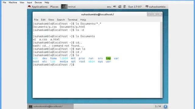linux Basic commands,ls,cd смотреть онлайн