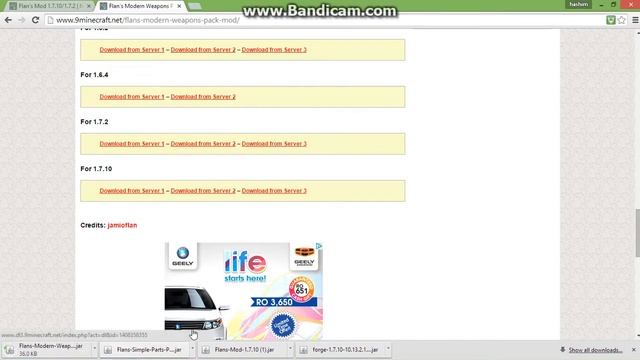 Minecraft Mods | How to download Flans Mod 1.7.10 смотреть онлайн