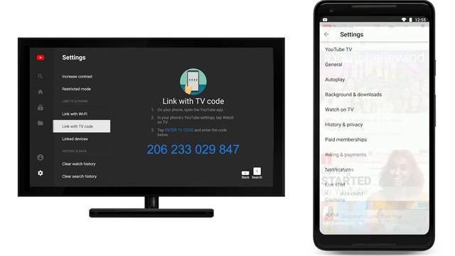 How to use your phone or tablet to activate YouTube on TV with a TV code смотреть онлайн