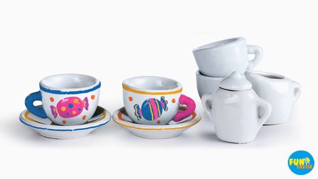 Роспись посуды с набором для творчества Genio Kids! смотреть онлайн