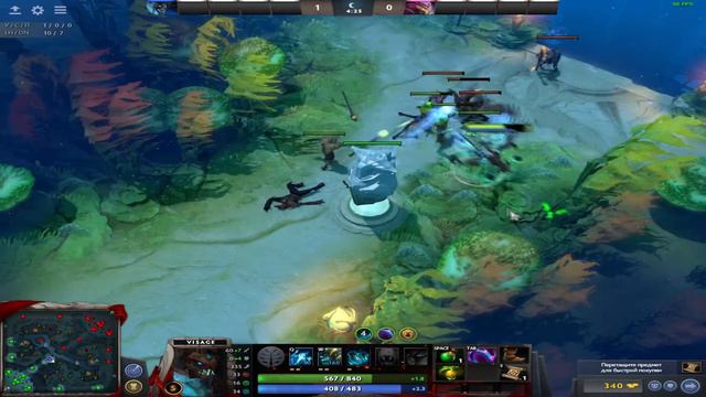 1vs1 Dota 2 Visage (Somnium vs fer prime 93) смотреть онлайн