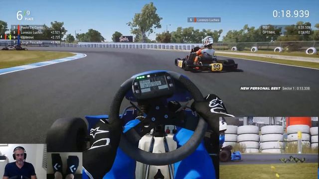 X30 Karts at Geelong Karting Club in KartKraft...WOW! смотреть онлайн