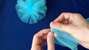 БАНТИК ТІГУ САБАҒЫ / Фатиннен жасалған БАНТИК | бантик из фатина | how to made bows of tulle