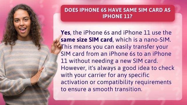 Does iPhone 6s have same SIM card as iPhone 11? смотреть онлайн