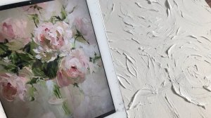 Часть 1. Мастер-класс «Интерьерная картина своими руками», фактурная паста.