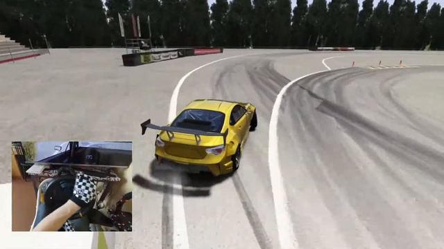 Rockingham | Assetto Corsa Drift | Wheel cam | Cēzars groza baranku смотреть онлайн