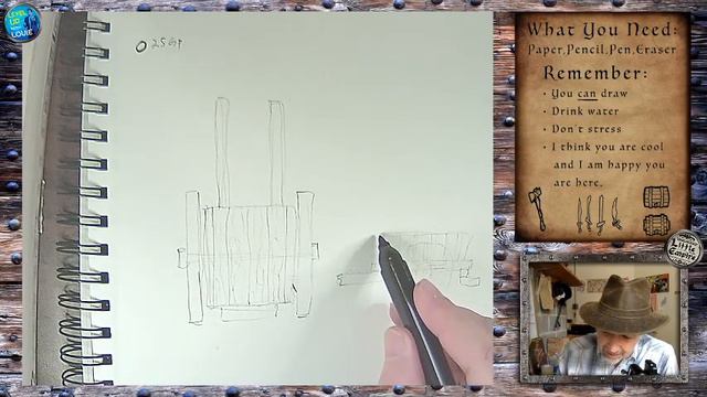 08 - Cart & Gear - Drawing Class 08 смотреть онлайн