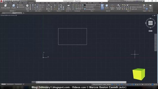 Autocad 2017 - Entender el sistema de coordenadas y cómo trabajar en entornos 3d смотреть онлайн