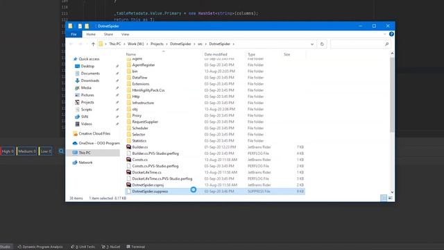 Как пользоваться массовым подавлением в PVS-Studio для С#?
