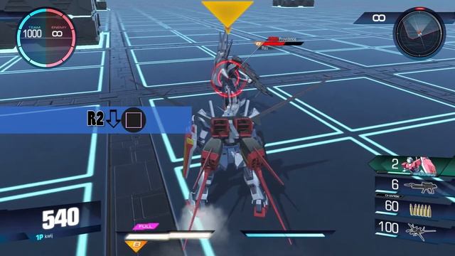 Gundam Versus Combo Guide - Strike Gundam [Old] смотреть онлайн