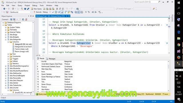 20-) T-SQL Inner Join'de İki Tabloyu Birleştirme смотреть онлайн