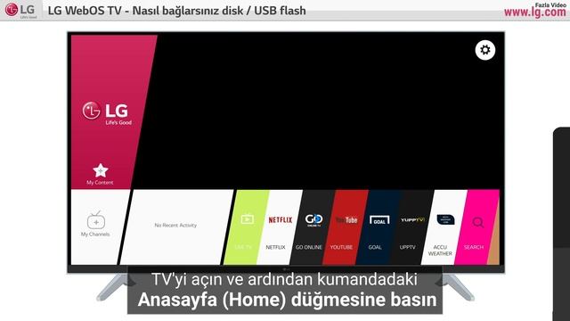 [LG WebOS TV] - Harici disk / USB flash diskinizi LG TV'nize nasıl bağlarsınız смотреть онлайн