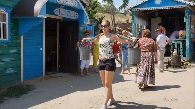 поздка в казачьи станицы: Раздорская и Пухляковская,Ростовской области смотреть онлайн