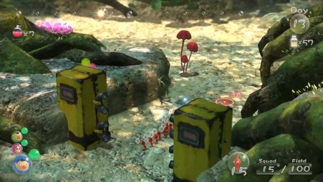 Pikmin 3 - All Mini-Bosses (No Deaths)