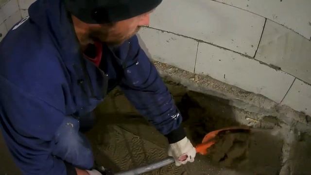 Укладка обычного пенопласта под теплый водяной пол своими руками. Монтаж канализации. смотреть онлайн