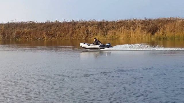 Gladiator 9.9 лодка Лоцман 330 нднд. Выход на глисс смотреть онлайн