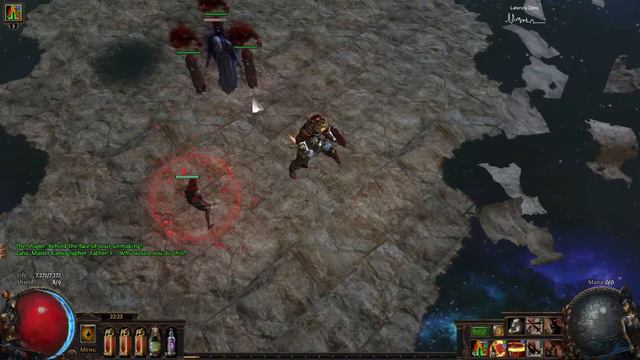 Path of Exile 3.0 Gruthkul Berserker Ancestral Warchief Deathless Shaper Kill 500K DPS Toolip смотреть онлайн