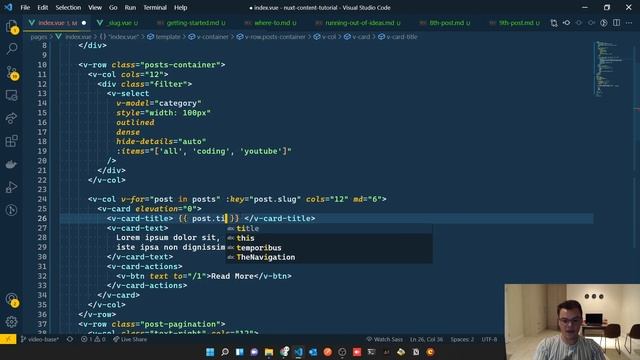 Build an Automated Nuxt Content Blog with Firebase and Github ? #nuxtjs смотреть онлайн