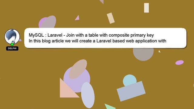 MySQL : Laravel - Join with a table with composite primary key смотреть онлайн