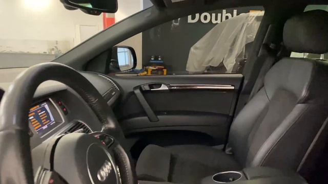 Audi Q7 после установки двойных стекол смотреть онлайн