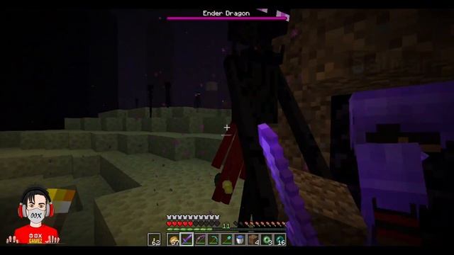 MISSION DEFEAT ENDER DRAGON FIRST TIME | MINECRAFT Ep # 03 | 00X GAMEZ смотреть онлайн