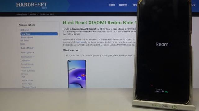 Анимация загрузки XIAOMI Redmi Note 9T / Обзор на анимацию загрузки XIAOMI Redmi Note 9T смотреть онлайн