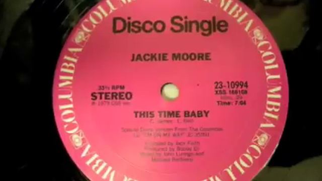 Jackie Moore -This time baby (1979-disco) смотреть онлайн
