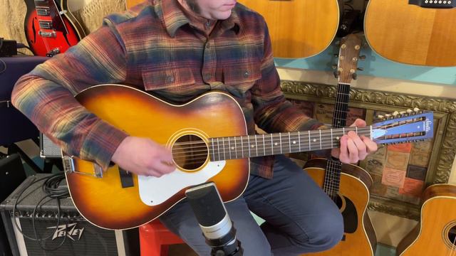 1967 Harmony H912 Stella 12-string 000-size guitar смотреть онлайн
