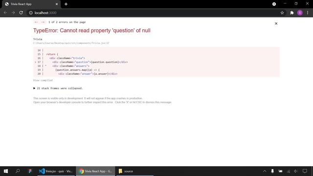 React Millionaire Quiz App Tutorial For Beginners