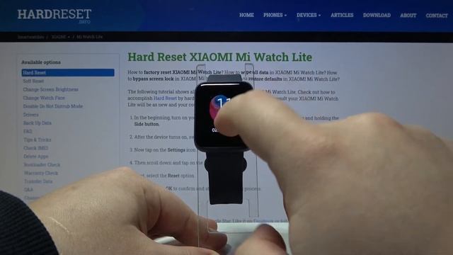 How to Lock Touch Screen in XIAOMI Mi Watch Lite – Security Settings смотреть онлайн