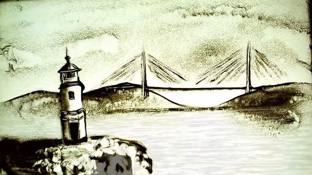 Песочное видео для сети магазинов OSTIN sand artist Ulyana Leonova смотреть онлайн