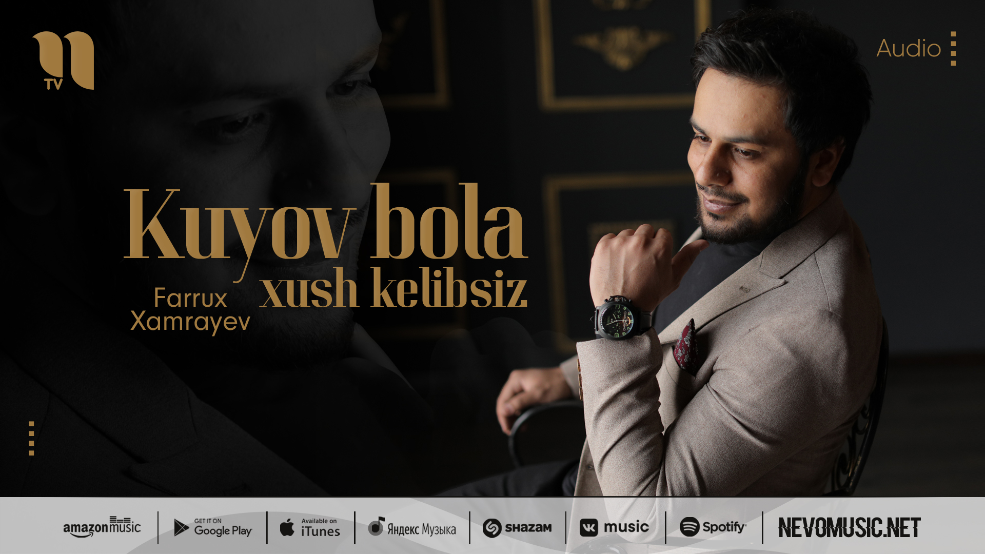 Farrux Xamrayev - Kuyov bola xush kelibsiz (audio 2022) смотреть онлайн