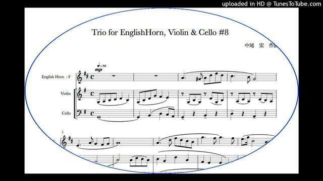 Trio for EnglishHorn, Violin & Cello #8 смотреть онлайн