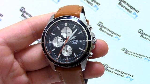 Часы Casio EDIFICE EFR-526L-1B - видео обзор от PresidentWatches.Ru